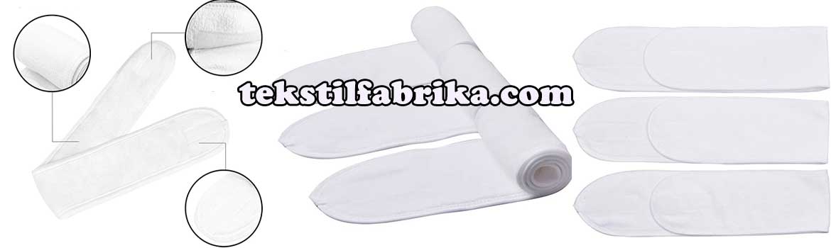 makyaj hijyen Cilt bakımı havlu saç bandı üretimi